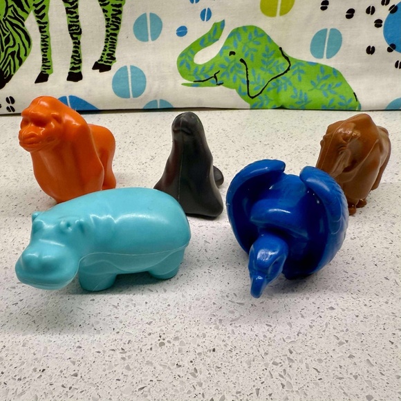 VINTAGE FISHER-PRICE LITTLE PEOPLE FAMILY ZOO PIECES 1984 - Picture 3 of 11